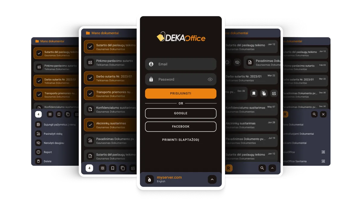 Deka Office Mobile — project preview
